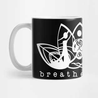 Breathe More Yoga Mug